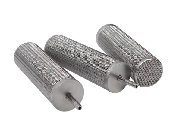 1250 Mesh Sintered Mesh Filter Element 25x85