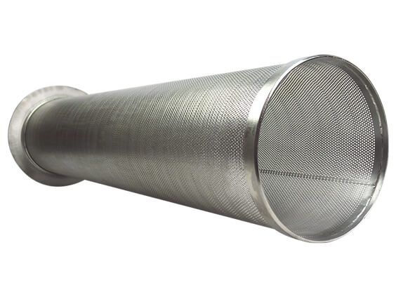 304 Stainless Steel Basket Filter Element 320x1120