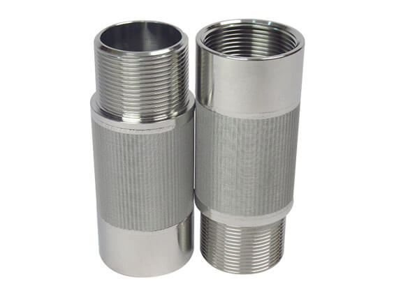 Custom DN40 Sintered Mesh Filter Element