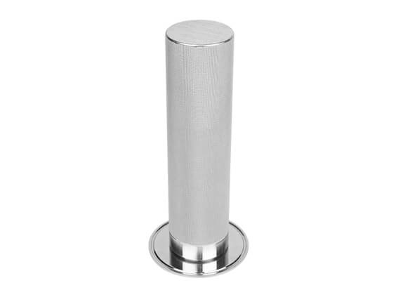 Double Quick Open Interface Sintered Filter Element