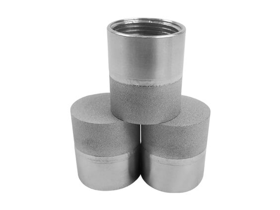 Inner Thread Titanium Sintered Filter Element