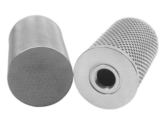 M32x1.5 Inner Thread Sintered Mesh Filter Element