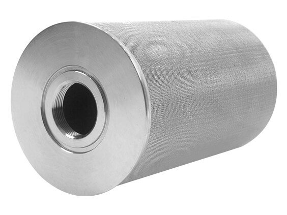 M32x1.5 Inner Thread Sintered Mesh Filter Element