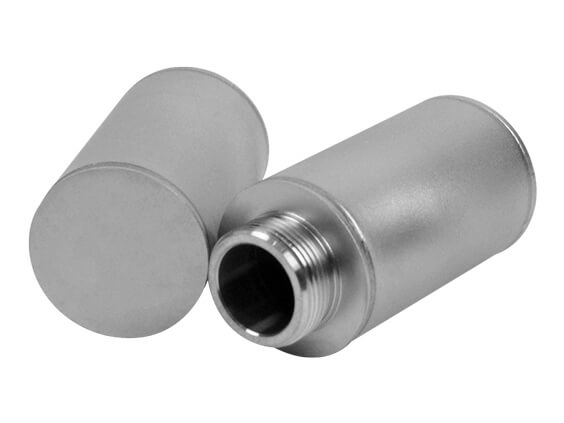 M34x2 External Thread SS Sintered Powder Filter Element