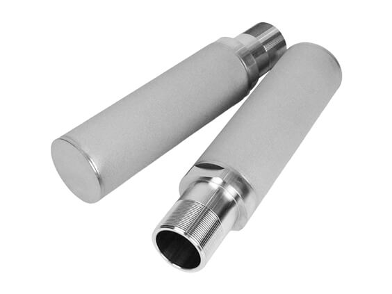 M60x2-6g External Thread Sintered Powder Filter Element